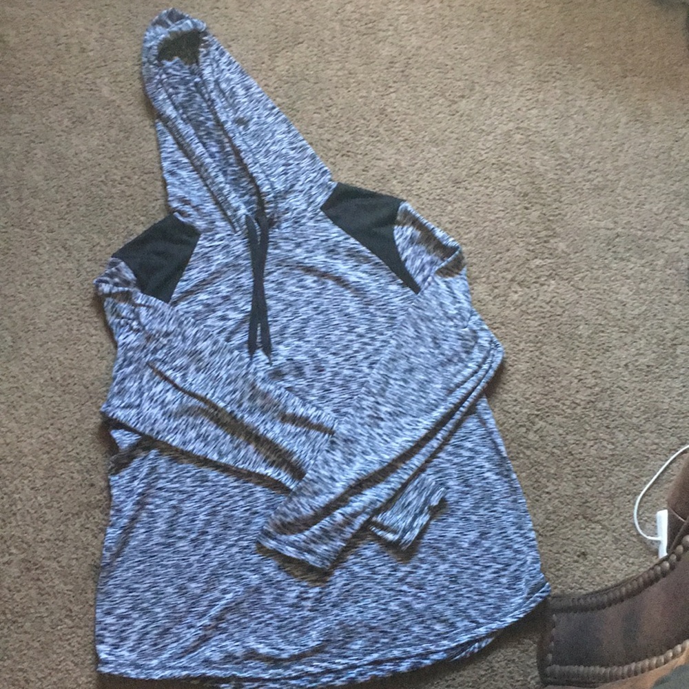 Black and White Hoodie